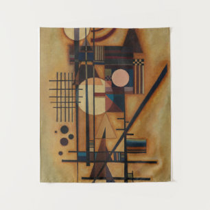 Hard in soft, 1927 by Wassily Kandinsky Wandteppich