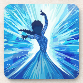 Hard plastic coaster getränkeuntersetzer