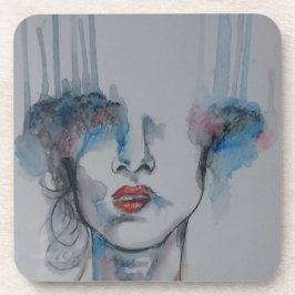 Hard plastic coaster getränkeuntersetzer