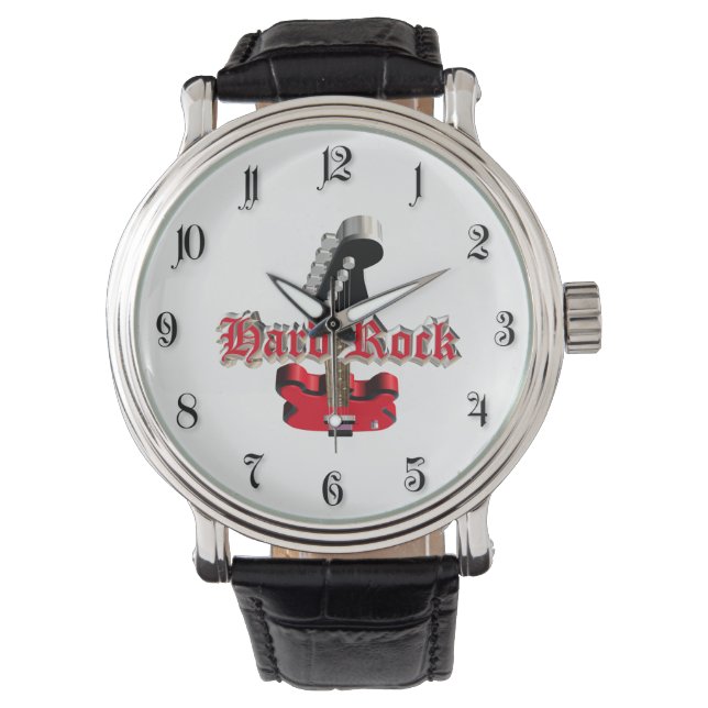 Hard Rock Armbanduhr (Vorderseite)