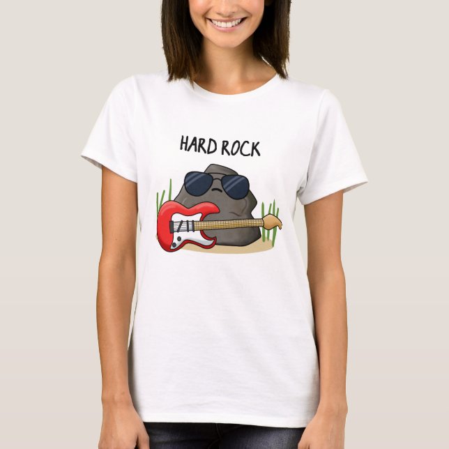 Hard Rock Funny Geology Music Puff T-Shirt (Vorderseite)