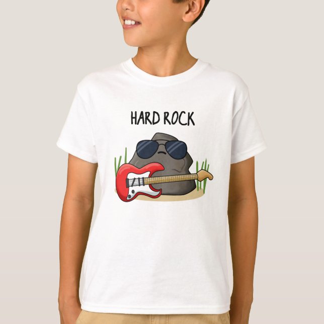 Hard Rock Funny Geology Music Puff T-Shirt (Vorderseite)