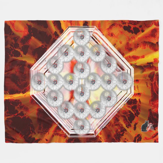 Hard Rock Horizontal Fleecedecke (Vorderseite (Horizontal))