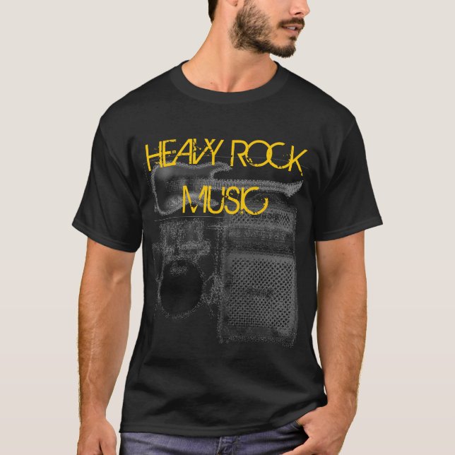 Hard Rock-Musik-T-Shirt T-Shirt (Vorderseite)