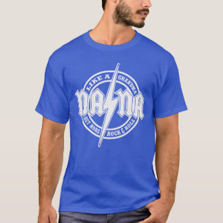 Hard Rock Nana Nana Blitzschlag Retro T-Shirt