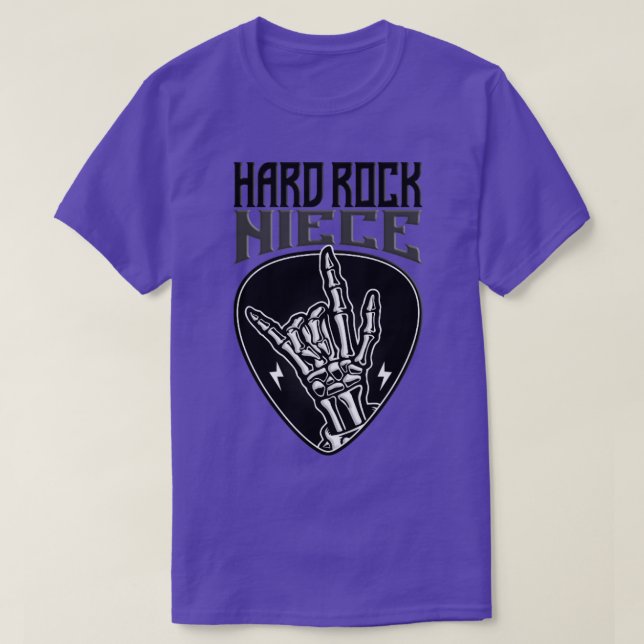 Hard Rock Niece Rock Hand Sign1 T-Shirt (Design vorne)