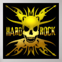 HARD ROCK POSTER