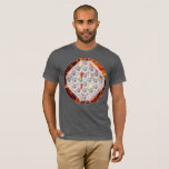Hard Rock T-Shirt<br><div class="desc">HARD ROCK! Carbon atoms. Bundles of energy composed of 6 Protons, 6 Neutrons and 6 electrons. Forged deep in the crucible of the Earth’s crust under extreme heat (2200º Farenheit) and pressure (750 thousand pounds per square inch), carbon atoms strong covalent bonds can form crystal diamonds. Gem quality diamonds are...</div>