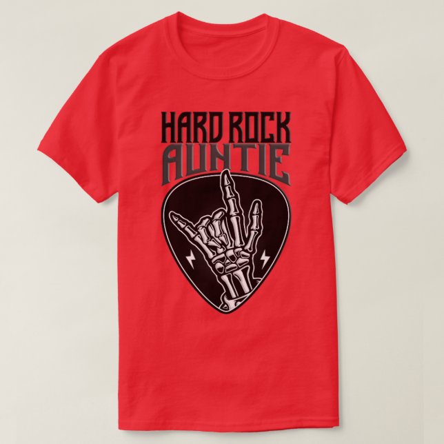 Hard Rock Tuntie Rock on Hand Sign1 T-Shirt (Design vorne)