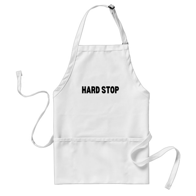 Hard Stop | Professional Studio  Schürze (Vorne)