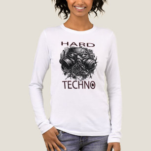 Hard Techno Design Tri-Blend Shirt
