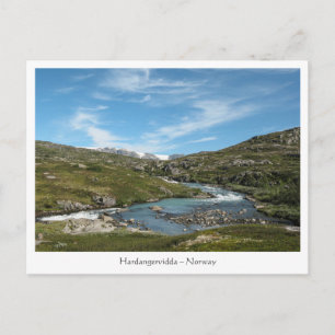 Hardangervidda Norwegen Postkarte