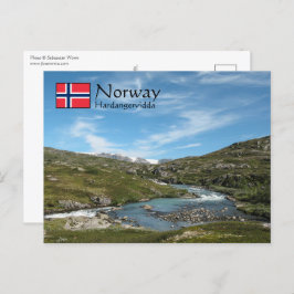 Hardangervidda Norwegen Postkarte