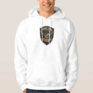 Hardball Syndicate Cyber Rebel Totenkopf Neon Prem Hoodie