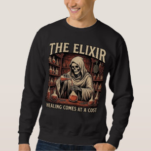 Hardball Syndicate Elixir Skelett Horror Sweatshir Sweatshirt