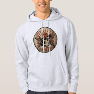 Hardball Syndicate Offizielles Marken-Schädel-Base Hoodie