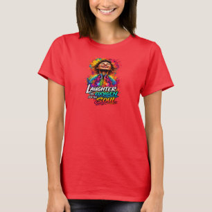 Hardball Syndicate Women Neon Clown Laughter Tee