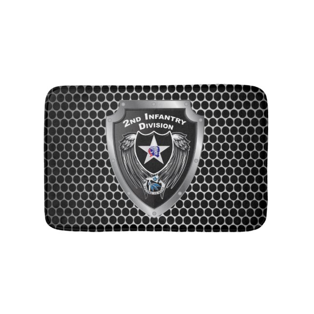  :  Hardcore 2nd Infantry Div "Indianhead Division Badematte (Vorderseite)