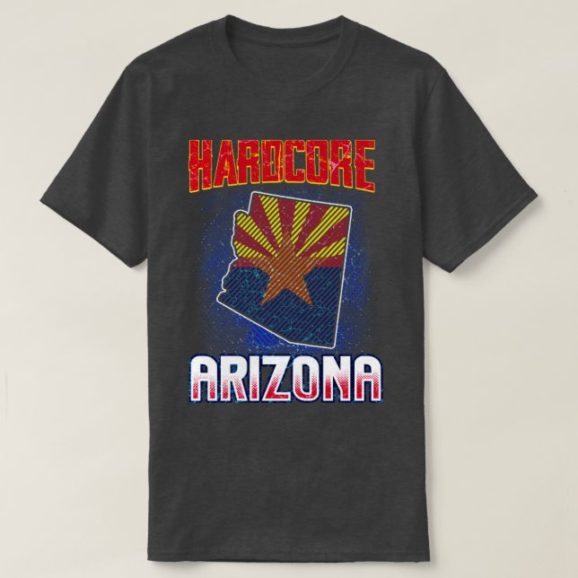 Hardcore Arizona T-Shirt (Design vorne)
