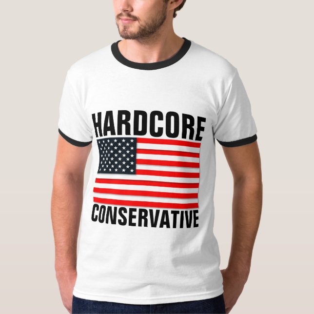HARDCORE CONSERVATIVE T - Shirt (Vorderseite)