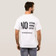HARDCORE-FITNESS "NEIN " T-Shirt (Schwarz voll)