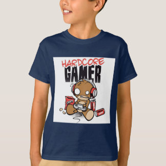 Hardcore Gamer-Jungent-shirt T-Shirt