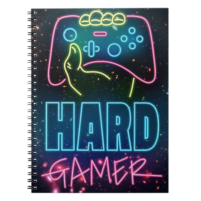 Hardcore-Gamer Notizblock (Vorderseite)