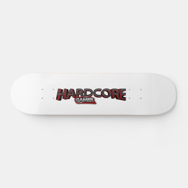 Hardcore Gamer Skateboard (Horizontal)