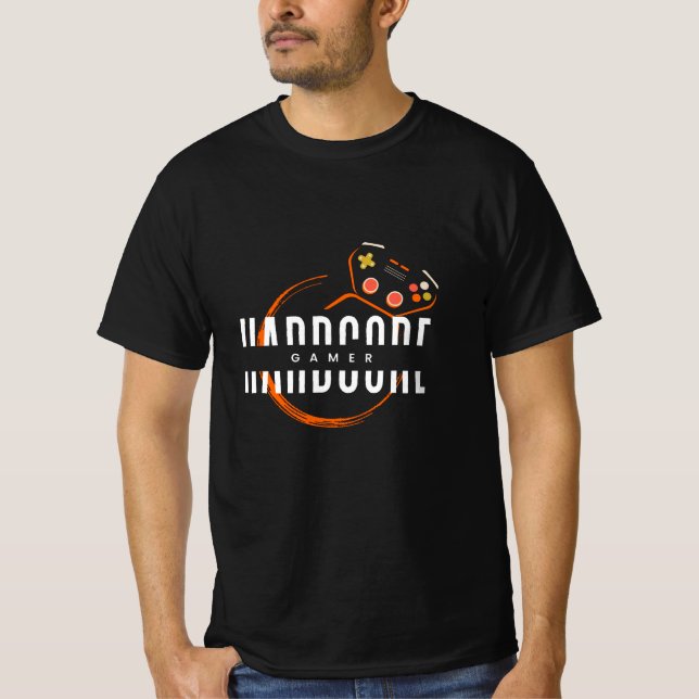 Hardcore Gamer T - Shirt (Vorderseite)
