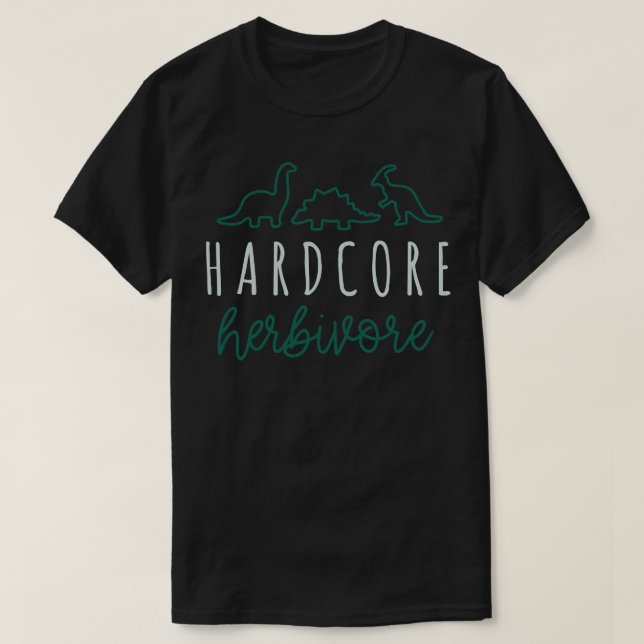 Hardcore Herbivore T-Shirt (Design vorne)