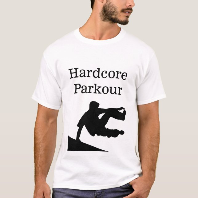 Hardcore Parkour T-Shirt (Vorderseite)