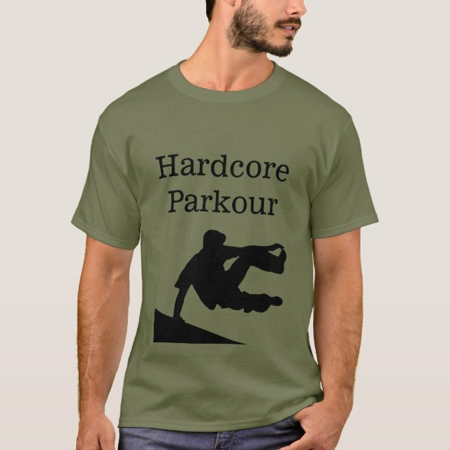 Hardcore Parkour T-Shirt (Vorderseite)