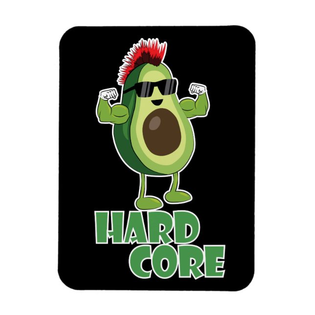 hardcore-Sonnenbrille Magnet (Vertikal)