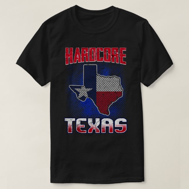 Hardcore Texas T-Shirt (Design vorne)