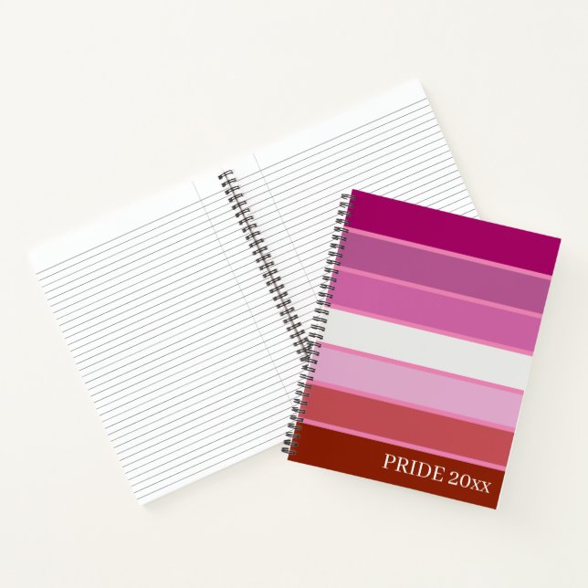 Hardcover-/Softcover-Notebook-Lesben-Preisflagge Notizbuch (Innenseite)