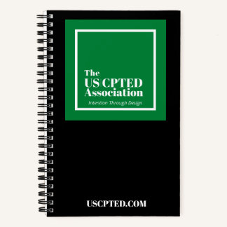 Hardcover US CPTED Association Notebook Notizbuch