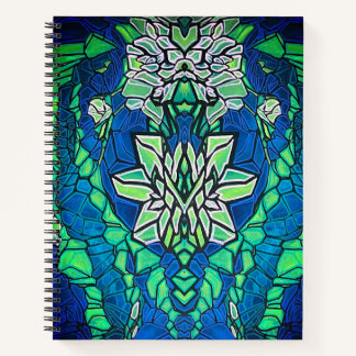 Hardcover Water Lilies SpiralNotebook Notizbuch