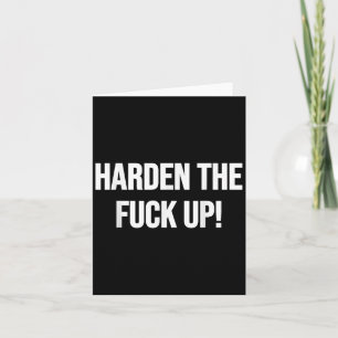 Harden Sie das Für hoch! Fitness Karte