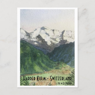 Harder Kulm Blick Schweiz Reise Postkarte