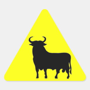 HARDHATZ DREIECKIGER AUFKLEBER