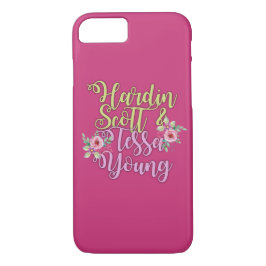 Hardin Scott u. Tessa-junges Blumen Case-Mate iPhone Hülle