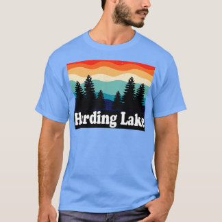 Harding Lake Alaska Retro T-Shirt