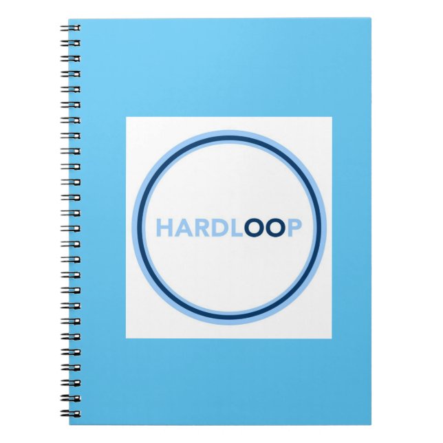 HARDLOOP-Notebook von Happier Living Notizblock (Vorderseite)