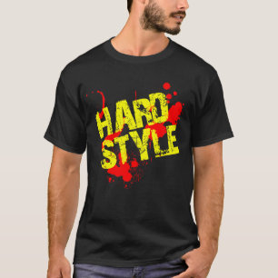 Hardstyle Farben-Spritzer T-Shirt
