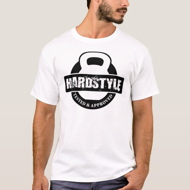 HARDSTYLE GEPRÜFT GENEHMIGT T-Shirt (Vorderseite)