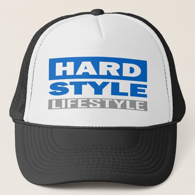 Hardstyle Lebensstilentwurf Truckerkappe (Vorderseite)