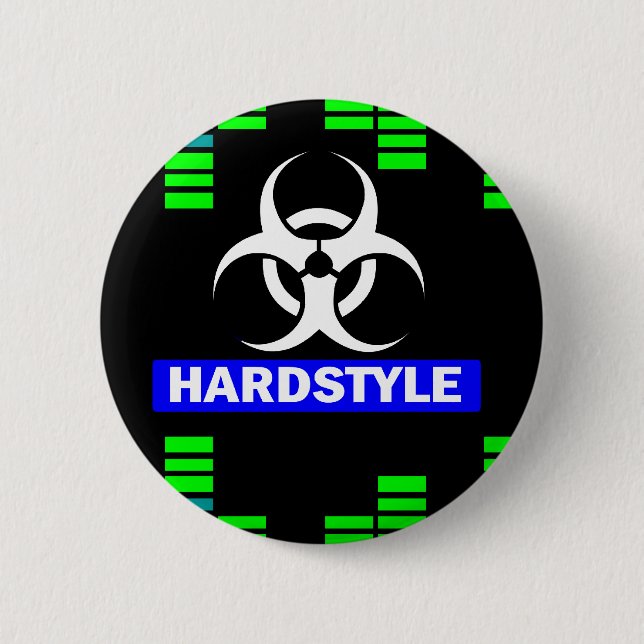 Hardstyle Muster Button (Vorderseite)
