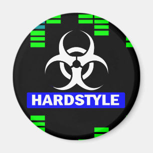 Hardstyle Muster Magnet