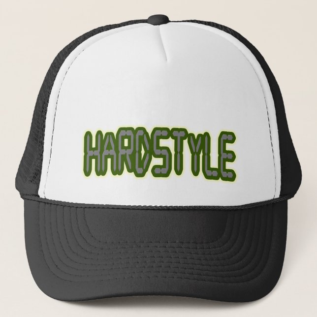 Hardstyle RAVE-Hut Truckerkappe (Vorderseite)