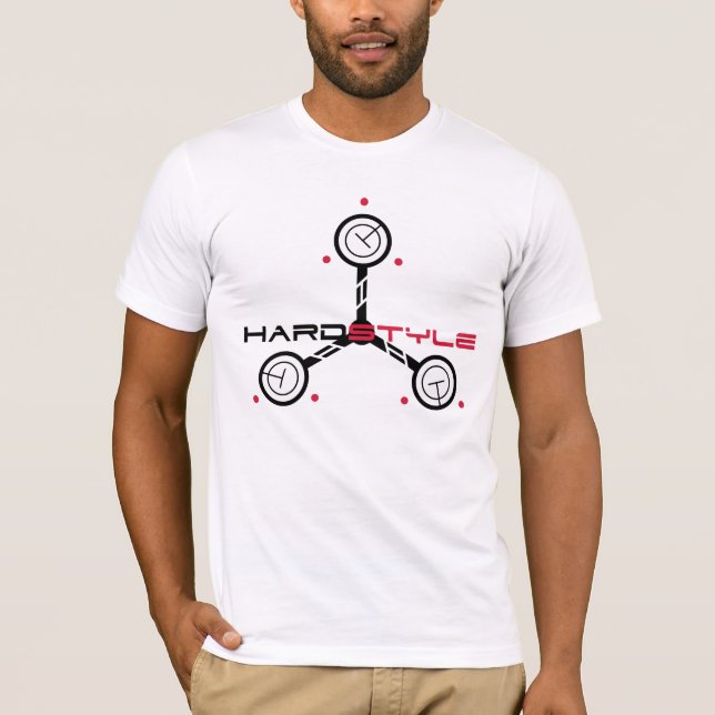 Hardstyle Technologie redigieren T-Shirt (Vorderseite)